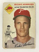 1954 Topps Richie Ashburn #45 Philadelphia Phillies HOF Condition Good/Very Good