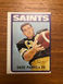 1972 Topps Football Card Dave Parks #14 EX+