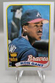 Ron Gant #296 1989 Topps Atlanta Braves