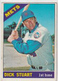 1966 TOPPS DICK STUART NEW YORK METS #480 (REVIEW PICS) (VG-EX) - 573