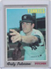 AM: 1970 Topps Baseball Card #142 Fritz Peterson New York Yankees - Ex-ExMt
