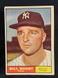 1961 Topps Bill Short #252 Vg-VgEx