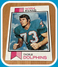 MIAMI DOLPHIS  1973 TOPPS NORM EVANS #188 EX+NM CONDITION