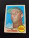 1968 ED MATHEWS TOPPS #58 DETROIT TIGERS VINTAGE BASEBALL CARD