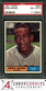 1961 Topps #350 ERNIE BANKS Cubs HOF  PSA 8 NM/MT Centered!