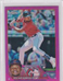 2023 Topps Chrome Oscar Gonzalez Pink Refractor Rookie (RC) #207 Guardians