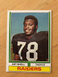 1974 Topps Oakland Raiders Art Shell #272 Excellent!