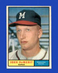 1961 Topps Set-Break #501 John Demerit EX-EXMINT *GMCARDS*