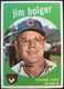 1959 Topps #29  JIM BOLGER  CHICAGO CUBS MLB baseball card EX/MT