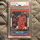 1986 Fleer Basketball #35 World B Free Cleveland Cavaliers PSA 9 MINT