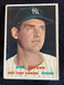 1957 Don Larsen Topps Baseball Card #175 New York Yankees