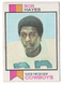 1973 TOPPS #274 BOB HAYES DALLAS COWBOYS CARD EX CONDITION FREE SHIPPING HOF