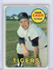 1969 Topps Norm Cash #80 Detroit Tigers