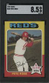 1975 Topps #320 Pete Rose Cincinnati Reds SGC 8.5 NM-MT+