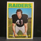 1972 TOPPS FOOTBALL  CARD OAKLAND RAIDERS a #108 PHIL VILLAPIANO ROOKIE