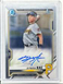 2021 Bowman Chrome Ji-Hwan Bae 1st Prospect Auto Autograph #CPA-JB Pirates