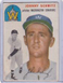 SW: 1954 Topps Baseball Card #33 Johnny Schmitz Washington Senators - Ex-