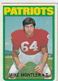 1972 TOPPS MIKE MONTLER NEW ENGLAND PATRIOTS #324 (REVIEW PICS) (VG-EX) JC-4136