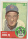 1963 Topps Baseball #452 Barney Schultz, Cubs