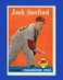 1958 Topps Set-Break #264 Jack Sanford EX-EXMINT *GMCARDS*