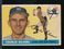 1955 Topps High # Charlie Silvera #188 GD+ condition nice eye appeal for value