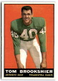 1961 Topps #102 TOM BROOKSHIER VG Philadelphia Eagles Football Trading Card 