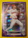 2022 Topps Chrome Update Purple Refractor #USC73 Matt Duffy - Los Angeles Angels