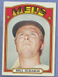 1972  TOPPS   BILL SUDAKIS   high #722  EXMT/NRMT  METS