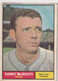 1961 TOPPS DANNY MCDEVITT NEW YORK YANKEES #349 (REVIEW PICS) (VG-EX) - 598