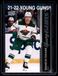 Brandon Duhaime 2021-22 Upper Deck Young Guns (KiLe) #474 Minnesota Wild