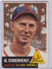 CH: 1953 Topps Baseball Card #78 Red Schoendienst St. Louis Cardinals - VG+