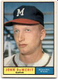 1961 Topps #501 John DeMerit