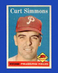 1958 Topps Set-Break #404 Curt Simmons NR-MINT *GMCARDS*