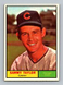 1961 Topps #253 Sammy Taylor EX-EXMT Chicago Cubs Baseball Card