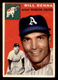 1954 Topps #112 Bill Renna A'S VG-EX (No Creases)