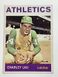 1964 Topps Baseball Card #229 Charley Lau, KC Athletics Catcher, VG-EX