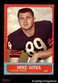 1963 Topps #62 Mike Ditka BEARS VG - VG/EX