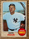 1968 Topps #47 Ralph Houk MGR New York Yankees