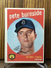 1959 Topps Baseball Card #354 Pete Burnside  Detroit Tigers - EX - F6