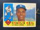 1960 Topps #155 Charlie Neal NM! Los Angeles Dodgers! NO creases, Full Color!