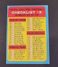 1963  TOPPS  FOOTBALL  HG  SETBREAK #170 CHECKLIST  EX-MT