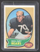 1970 Topps Dick Evey #106 Chicago Bears