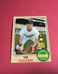 Tim Cullen Rookie 1968 Topps Baseball #209 No Creases Senators