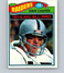 1977 TOPPS FOOTBALL #380 DAVE CASPER RC  NRMT OR BETTER!