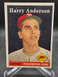 1958 Topps Set #171 Harry Anderson Philadelphia Phillies Baseball Card