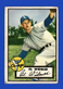 1952 Topps Set-Break #133 Al Widmar LOW GRADE *GMCARDS*