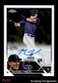 2023 Topps Chrome Rookie Autographs #RAMT Michael Toglia RC AUTO ROCKIES