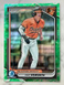 2024 Bowman #BCP-6 Mac Horvath Chrome Prospects Lunar Glow Refractor Orioles 