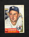 1953 TOPPS #213 RAY SCARBOROUGH - EXCELLENT - 3.99 MAX SHIPPING COST