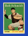 1958 Topps Set-Break #468 Bob Schmidt NR-MINT *GMCARDS*